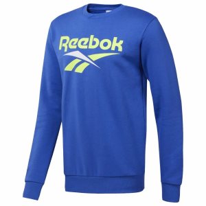 Reebok Classic Vector Crewneck Jumper Sweatshirt Herren - Blau - DE 297-MDW